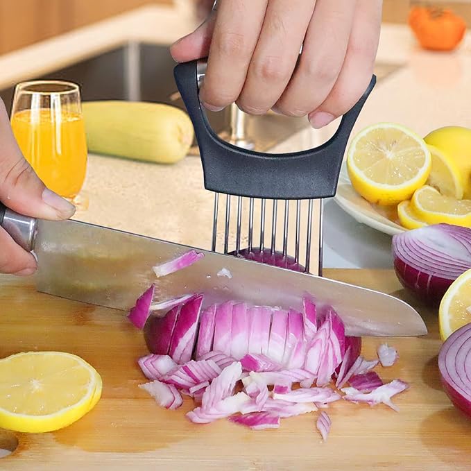 JAYVAR Onion Holder for Slicing