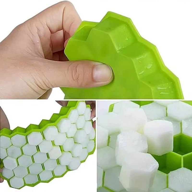 1pcs Honeycomb Lattice Cube Tray silicon