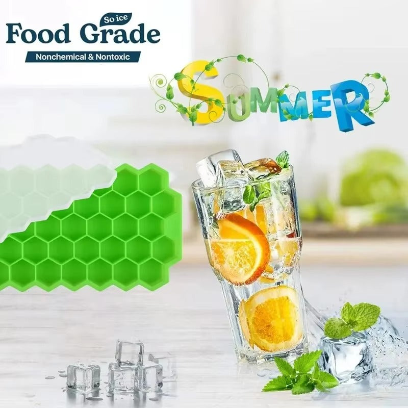 1pcs Honeycomb Lattice Cube Tray silicon